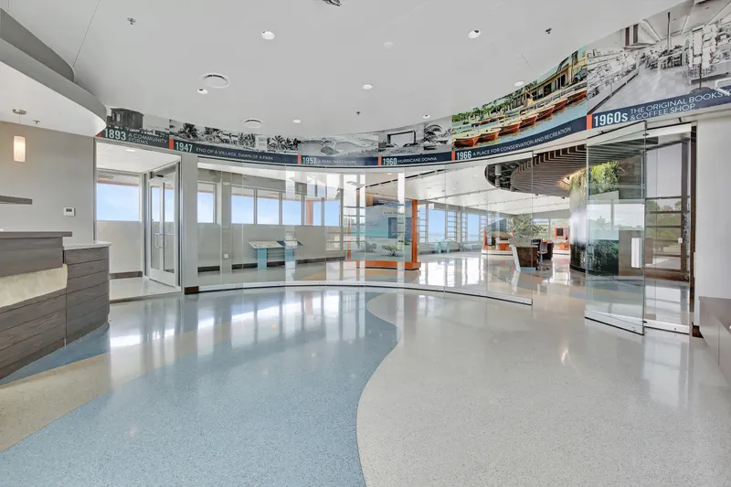 Flamingo Visitor Center Terrazzo